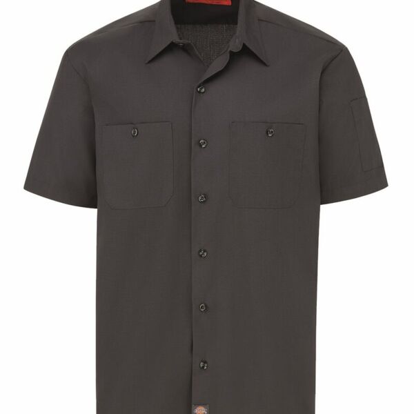Solid Ripstop Short Sleeve Shirt - Long Sizes Thumbnail