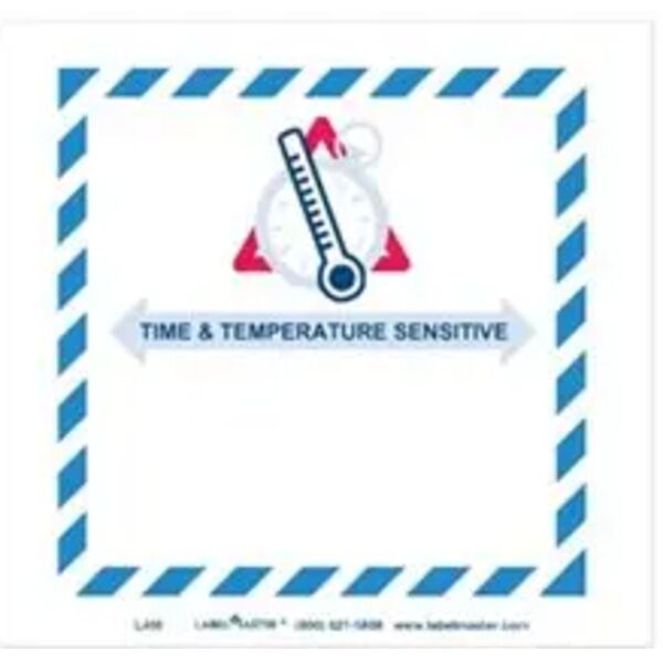 TIME & TEMPERATURE LABEL, ROLL OF 500 Thumbnail