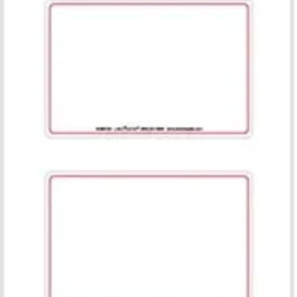 Laser Label, Paper, 6" x 4", 2 per/sheet Thumbnail