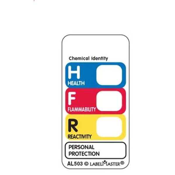 Hazcom (THIS®) Label without Personal Protection, 1" x 2" Paper Pers Thumbnail