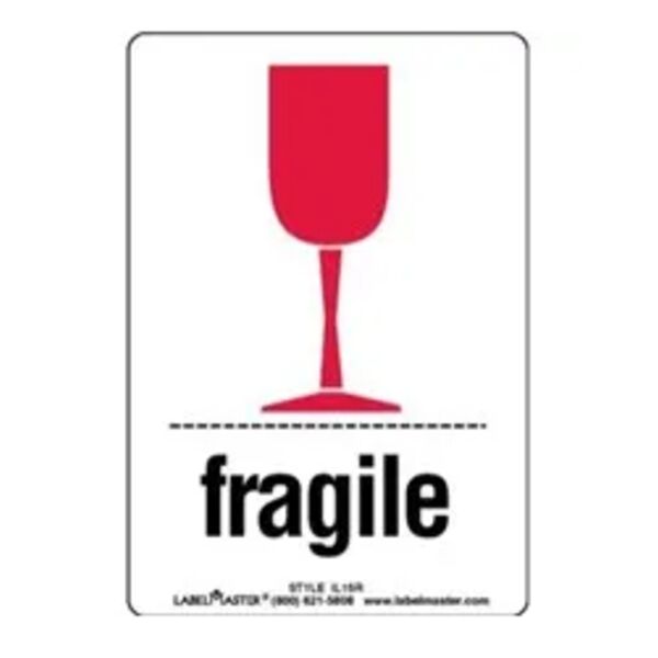 Fragile Label, Paper, 2 3/4" x 4" Thumbnail
