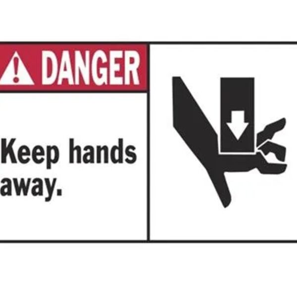 Keep Hands Away Label Thumbnail