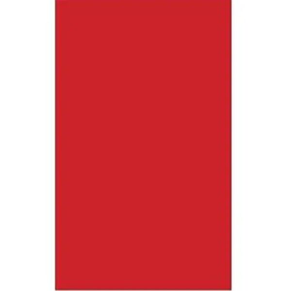 Blank 3" x 5" Rectangle Paper Label, Fluorescent Red Thumbnail