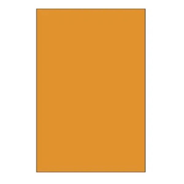Blank Orange Weather-Resistant Label, 3" x 5" Thumbnail