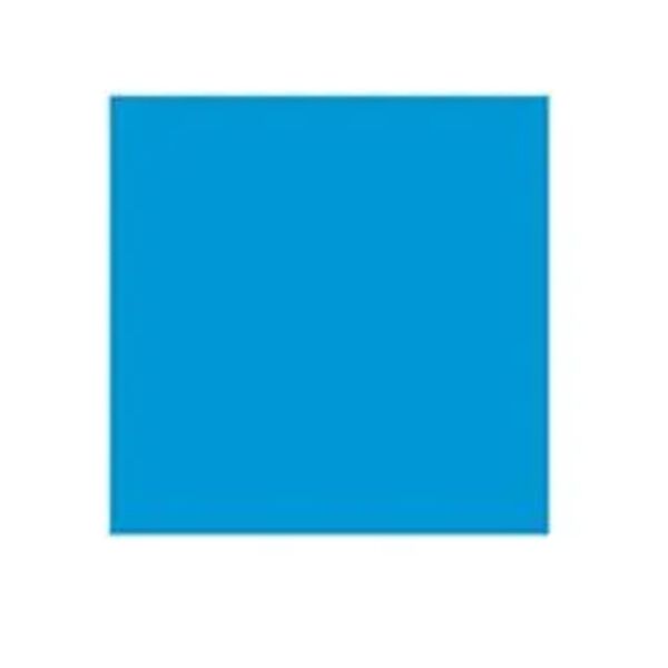Blank 3" Square Paper Label, Blue Thumbnail