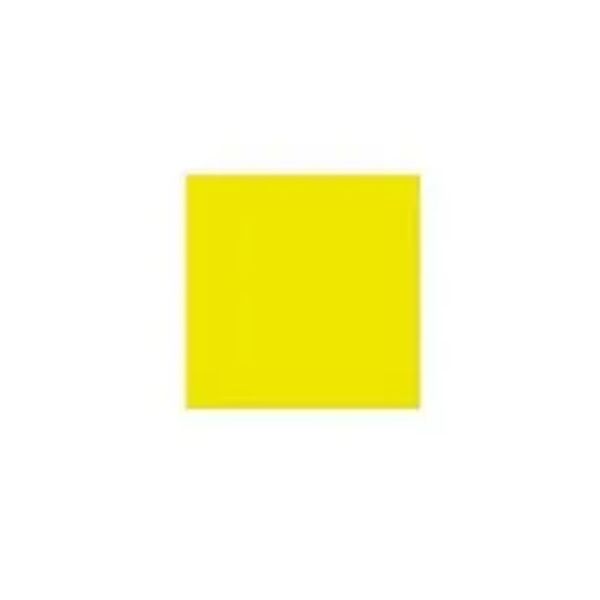 Blank 3" Square Paper Label, Yellow Thumbnail