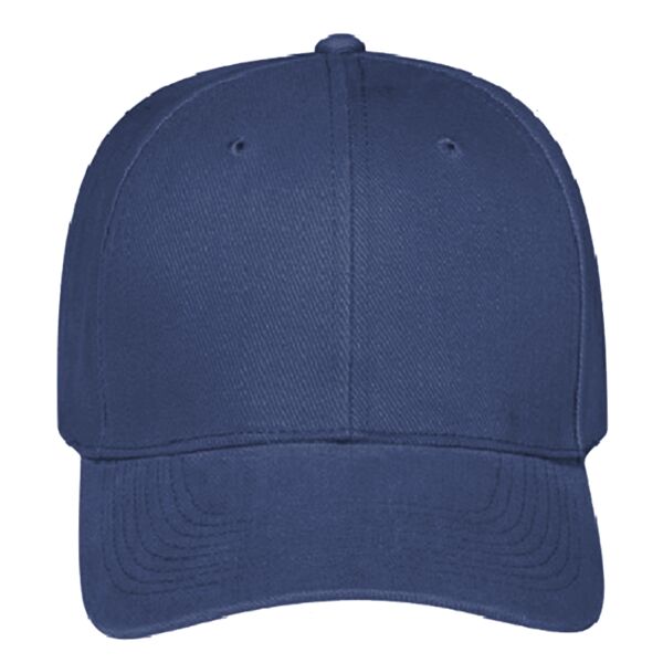 Brushed Bull Denim Six Panel Low Profile Baseball Cap Thumbnail