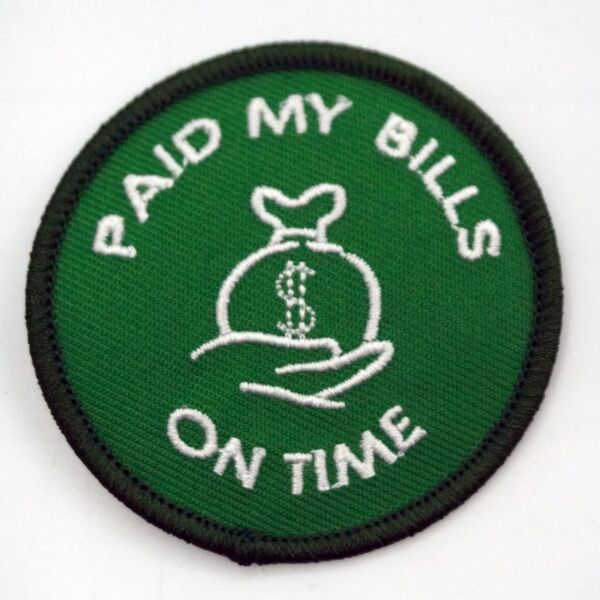 PAID MY BILLS ON TIME PATCH Thumbnail