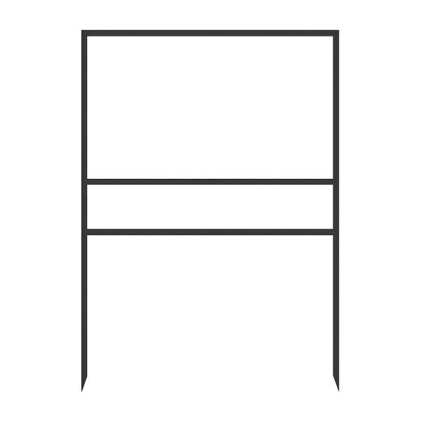 18x24 Double Stake Frame Bottom Rider Thumbnail