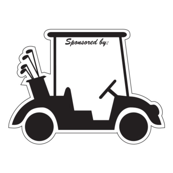 Golf Cart Tee Sign Thumbnail