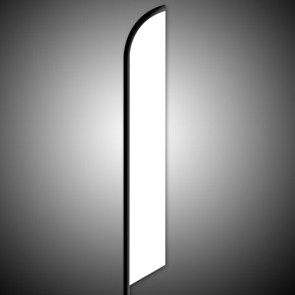 Angled Feather Flag - Double Sided - 18 ft. (X-Large) Thumbnail