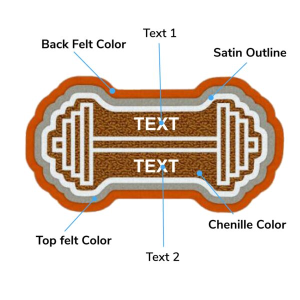 Barbell Patch Thumbnail