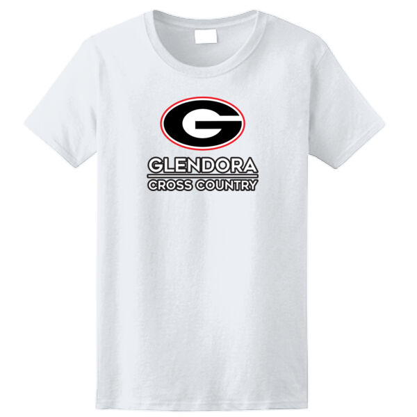 2000L Glendora High Ladies Ultra Cotton ® 100% Cotton T Shirt Thumbnail