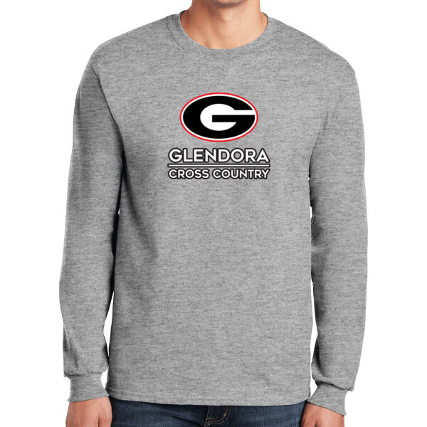 G2400 Glendora High G2400 Gildan® - Ultra Cotton® 100% Cotton Long Sleeve T-Shirt Thumbnail