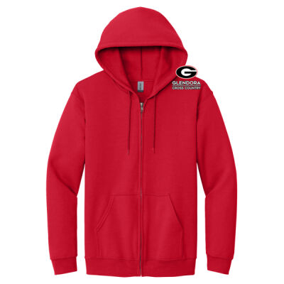 18600 Glendora High Heavy Blend™ Full Zip Hooded Sweatshirt Thumbnail