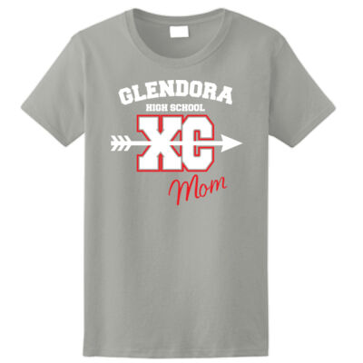 2000L Glendora High Fan Wear Ladies Ultra 100% Cotton T Shirt Thumbnail