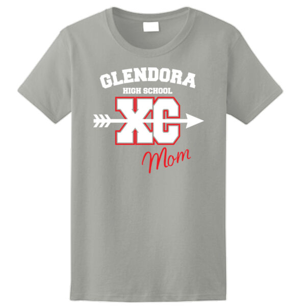 2000L Glendora High Fan Wear Ladies Ultra 100% Cotton T Shirt Thumbnail