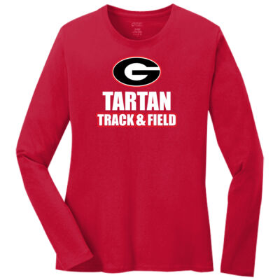 LPC54LS Glendora High Ladies Long Sleeve Core Cotton Tee Thumbnail