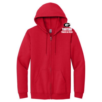 18600 Glendora High Heavy Blend™ Full Zip Hooded Sweatshirt Thumbnail