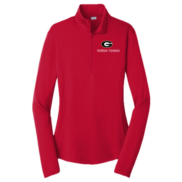LST357 Glendora High Ladies PosiCharge ® Competitor ™ 1/4 Zip Pullover Thumbnail