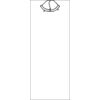 Tension Fabric Stand - 36" x 90" - Single Sided Thumbnail