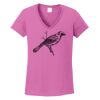 Ladies Heavy Cotton™ 100% Cotton V-Neck T-Shirt Thumbnail