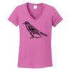 Ladies Heavy Cotton™ 100% Cotton V-Neck T-Shirt Thumbnail