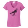 Ladies Heavy Cotton™ 100% Cotton V-Neck T-Shirt Thumbnail