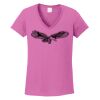 Ladies Heavy Cotton™ 100% Cotton V-Neck T-Shirt Thumbnail