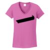 Ladies Heavy Cotton™ 100% Cotton V-Neck T-Shirt Thumbnail