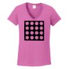 Ladies Heavy Cotton™ 100% Cotton V-Neck T-Shirt Thumbnail
