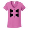 Ladies Heavy Cotton™ 100% Cotton V-Neck T-Shirt Thumbnail