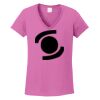 Ladies Heavy Cotton™ 100% Cotton V-Neck T-Shirt Thumbnail