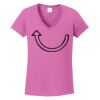 Ladies Heavy Cotton™ 100% Cotton V-Neck T-Shirt Thumbnail
