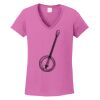 Ladies Heavy Cotton™ 100% Cotton V-Neck T-Shirt Thumbnail