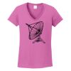 Ladies Heavy Cotton™ 100% Cotton V-Neck T-Shirt Thumbnail