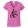 Ladies Heavy Cotton™ 100% Cotton V-Neck T-Shirt Thumbnail