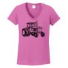Ladies Heavy Cotton™ 100% Cotton V-Neck T-Shirt Thumbnail