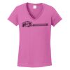 Ladies Heavy Cotton™ 100% Cotton V-Neck T-Shirt Thumbnail