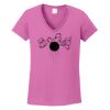 Ladies Heavy Cotton™ 100% Cotton V-Neck T-Shirt Thumbnail