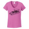 Ladies Heavy Cotton™ 100% Cotton V-Neck T-Shirt Thumbnail