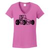 Ladies Heavy Cotton™ 100% Cotton V-Neck T-Shirt Thumbnail