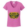 Ladies Heavy Cotton™ 100% Cotton V-Neck T-Shirt Thumbnail
