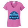 Ladies Heavy Cotton™ 100% Cotton V-Neck T-Shirt Thumbnail