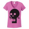 Ladies Heavy Cotton™ 100% Cotton V-Neck T-Shirt Thumbnail