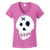 Ladies Heavy Cotton™ 100% Cotton V-Neck T-Shirt Thumbnail