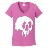 Ladies Heavy Cotton™ 100% Cotton V-Neck T-Shirt Thumbnail