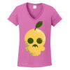 Ladies Heavy Cotton™ 100% Cotton V-Neck T-Shirt Thumbnail