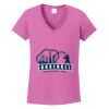 Ladies Heavy Cotton™ 100% Cotton V-Neck T-Shirt Thumbnail