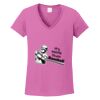Ladies Heavy Cotton™ 100% Cotton V-Neck T-Shirt Thumbnail